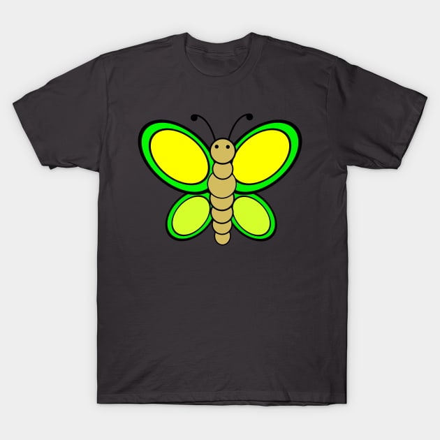 Pretty Butterfly T-Shirt by julianlab